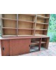 Enfilade Bibliothèque scandinave portes coulissantes vintage 1960