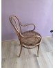 Fauteuil Thonet bois courbé et cannage, 1900